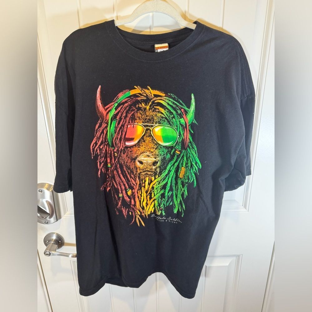 Rastafarian “Buffalo Soldier” Tee Men’s 2XL